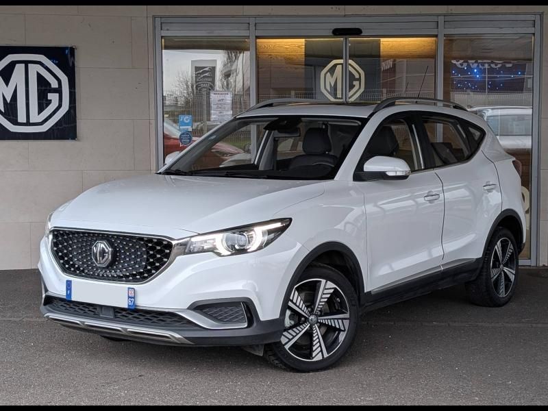 Théobald Occasion MG ZS SUV electrique blanc